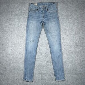 Polo‎ Ralph Lauren Denim Jeans Women's Size 26 (27x32) Washed Tompkins Skinny